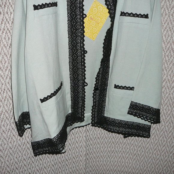 Linen Blazer 3/4 Sleeve Plus size 3X NWT - Picture 5 of 8